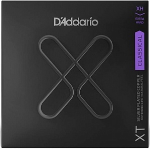 D'Addario XTC44 Комплект струн для классической гитары, посеребренные, очень сильное натяжение, с по