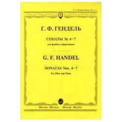 Гендель Г. Ф. Сонаты №4-7 для флейты и ф-но