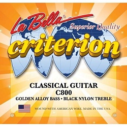 La Bella Criterion C800 Комплект струн для классической гитары