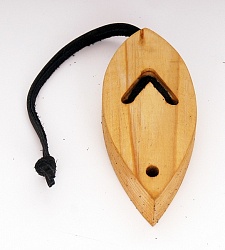 Мозеръ VB-3 Футляр для варгана, деревянный, лодочка