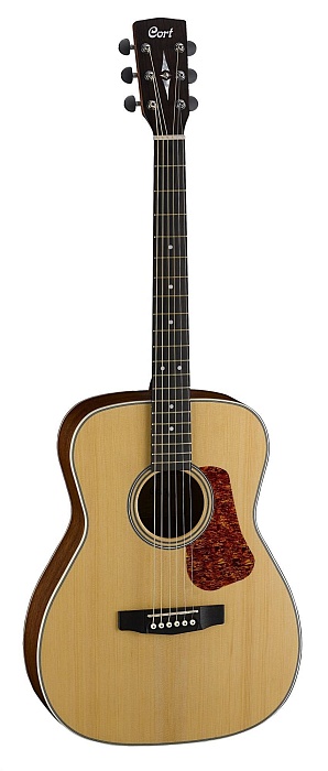 Cort L100C-NS Luce Series Акустическая гитара, цвет натуральный матовый