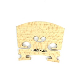Hans Klein 4/4 Подставка для струн контрабаса, фигурная, материал - клен