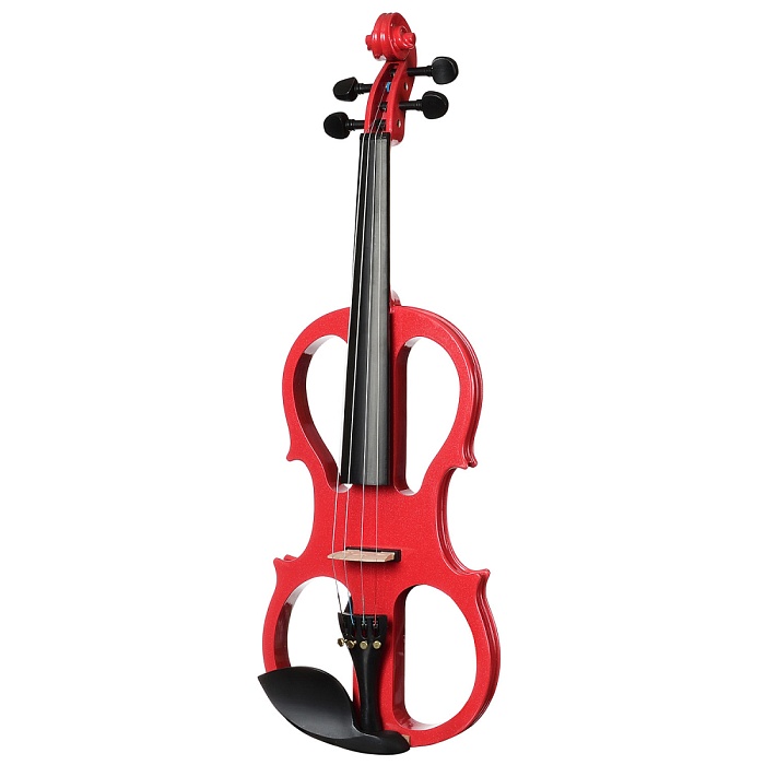 Antonio Lavazza EVL-01 RD 4/4 Электроскрипка 4/4, цвет - красный, кейс+смычок