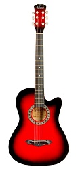 Belucci BC3810 Акустическая гитара 38", с вырезом, глянцевая