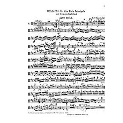 Стамиц К. Концерт № 1 для альта с оркестром Ор. 1 Клавир и партия